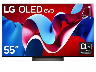 55" LG OLED55C4PUA OLED evo C4 4K Smart TV