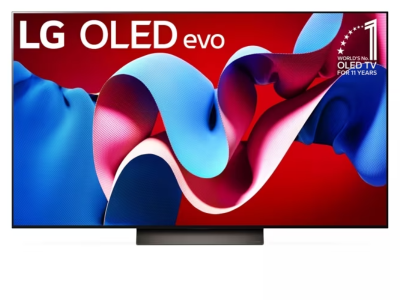 65" LG OLED65C4AUA OLED Evo 4K Smart TV