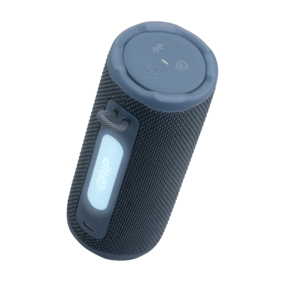 JBL Grip Waterproof Portable Bluetooth Speaker Blue - JBLGRIPBLUAM