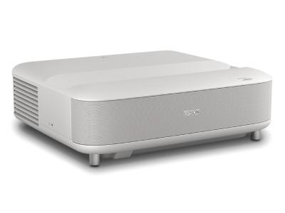 Epson Lifestudio Grand 4K PRO-UHD Ultra Short Throw Laser Projector in White - V11HB82020
