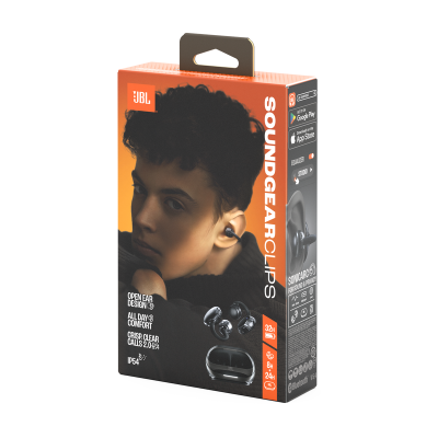 JBL Soundgear Clips True Wireless Open-Ear Headphones  - JBLSNDGEARCLBLKAM