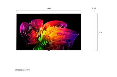 83" LG OLED83W6PUA Wallpaper OLED Evo AI W6 4K Smart TV (2026)