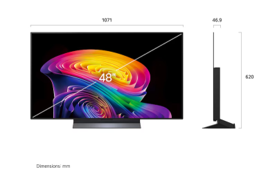 48" LG OLED48C6PUA OLED Evo AI C6 4K Smart TV 2026