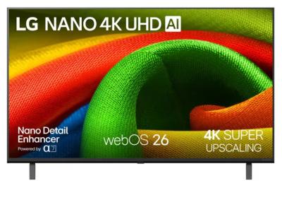 43" LG 43NU700BPUC Class LG Nano 4K UHD AI NU70 Smart TV 2026