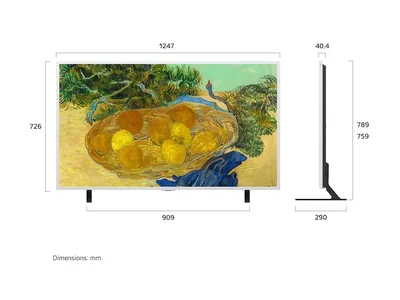 55" LG 55LX7BPUA Mini LED 4K Smart Gallery TV with Frame (2026)
