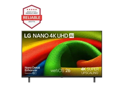 43" LG 43NU700BPUC Class LG Nano 4K UHD AI NU70 Smart TV 2026