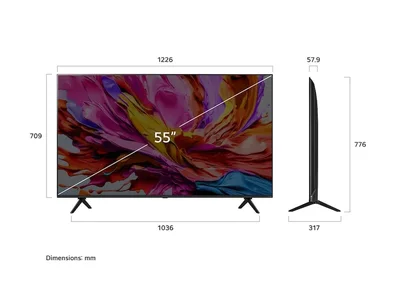 55" LG 55QNED91AUA QNED Evo AI MiniLED 4k Smart TV (2025)