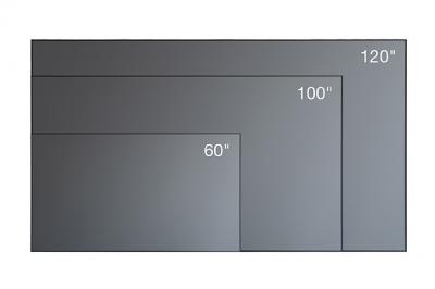 Epson SilverFlex Ultra 120 Inch Ambient Light Rejecting Super Mega Screen - V12H002AM0