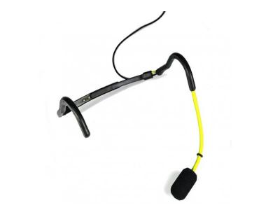 TOA Aerobics Headband Microphone in Yellow - MIC-X66-YE