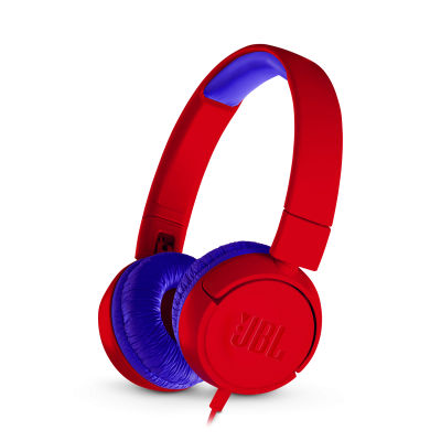 JBL JR300 Kids On-Ear Headphones - JBLJR300REDAM