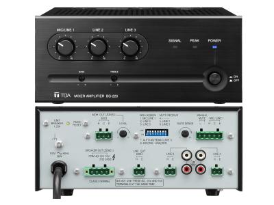 TOA 20W Three-input Mixer Amplifier - BG220CU