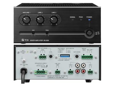TOA 35W Three-input Mixer Amplifier - BG235CU