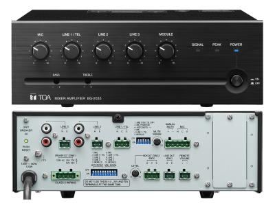 TOA 35 W 5-input Mixer Amplifier - BG2035CU