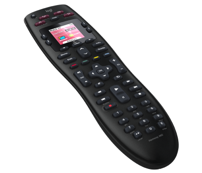 Logitech Advanced Infrared Universal Remote Control with Color Screen - Harmony 665