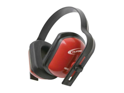 Califone Hearing Safe Protective Headphone in Red - HS50