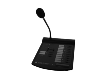 TOA Remote Microphone with 9000M2 Series Mixer Amplifiers - Q-RM9012