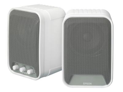 Epson Active Speakers with Built-in Amplifiers - ELPSP02