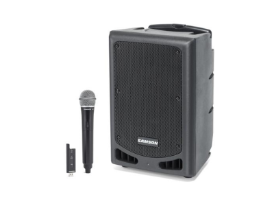 Samson Expedition Rechargeable Portable PA with Handheld Wireless System and Bluetooth - SAXP208W