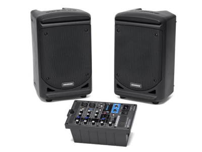 Samson Expedition 300-Watt Portable PA Sound System - SAXP300B