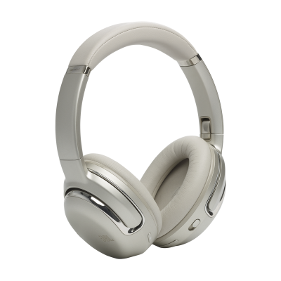 JBL Tour One M2 Wireless Over-Ear Noise Cancelling Headphones in Champagne - JBLTOURONEM2CAM