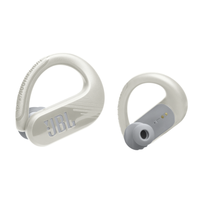 JBL Endurance Peak 3 Dust and Waterproof True Wireless Active Earbuds in White - JBLENDURPEAK3WTAM