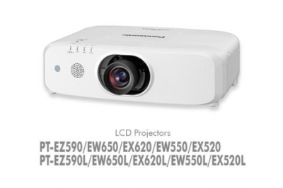 Panasonic 5000 Lumens 3 LCD Projector - PT-EW550