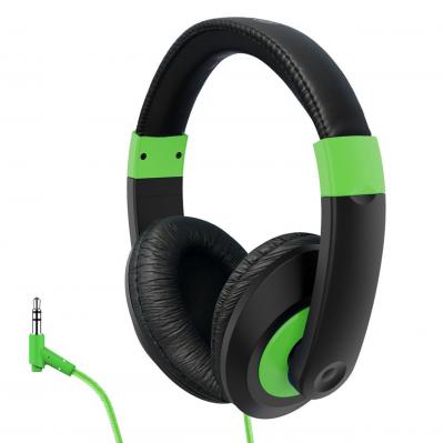 HamiltonBuhl Smart-Trek Deluxe Stereo Headphones in Green - ST1GN