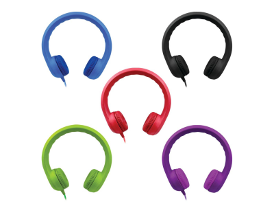 HamiltonBuhl Flex-Phones Virtually Indestructible Foam Headphones - KIDS-C5