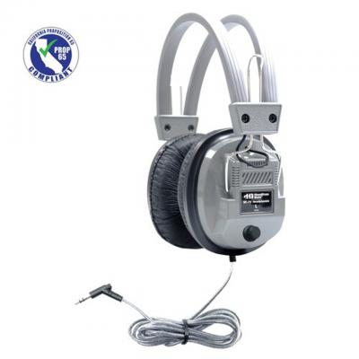 HamiltonBuhl SchoolMate Deluxe Stereo Headphone with 3.5mm Plug - SC7V-50