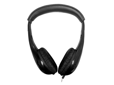 HamiltonBuhl Motiv8 TRS Classroom Headphone with In-line Volume Control - M8BK1