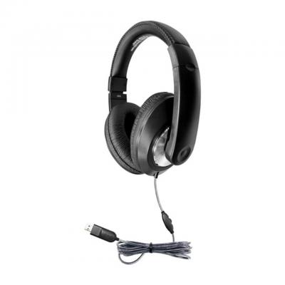 HamiltonBuhl Smart-Trek Deluxe Stereo Headphone  - ST1BKU