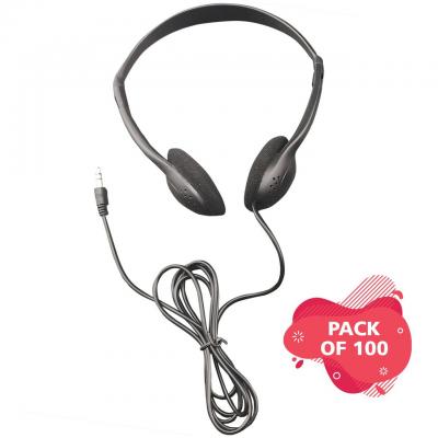 Hamilton Buhl Personal Economical Headphones (100 Pack) - PER/100