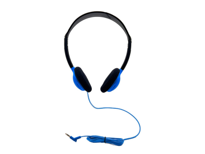 HamiltonBuhl Personal On-Ear Stereo Headphone in Blue-HA2BLU