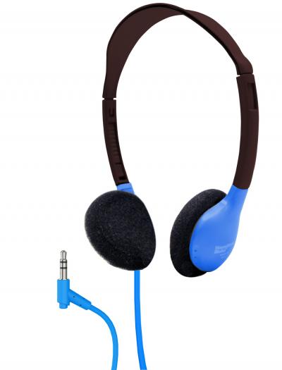 HamiltonBuhl Personal On-Ear Stereo Headphone in Blue-HA2BLU