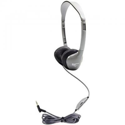 HamiltonBuhl SchoolMate On-Ear Stereo Headphone with Leatherette Cushions - MS2LV