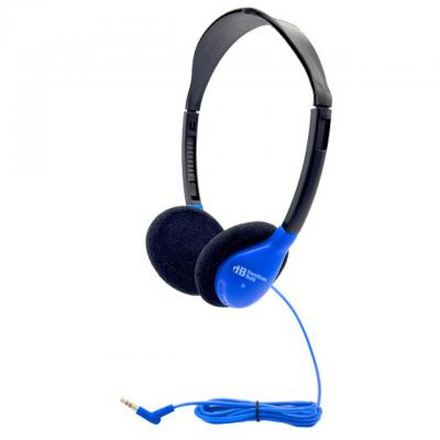 HamiltonBuhl Personal On-Ear Stereo Headphone - HA2BLU-200