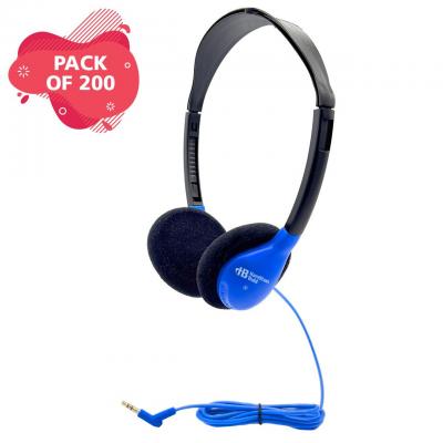 HamiltonBuhl Personal On-Ear Stereo Headphone - HA2BLU-200