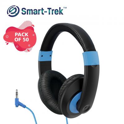 HamiltonBuhl Smart-Trek Deluxe Stereo Headphone - ST1BL-50