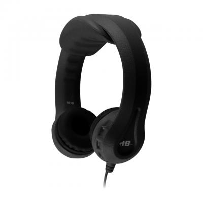 HamiltonBuhl Flex-Phones Foam Headphones in BLACK (pack 42)- KIDSBLK-42