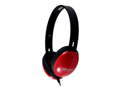 HamiltonBuhl Primo Stereo Headphones Red - PRM100R-100