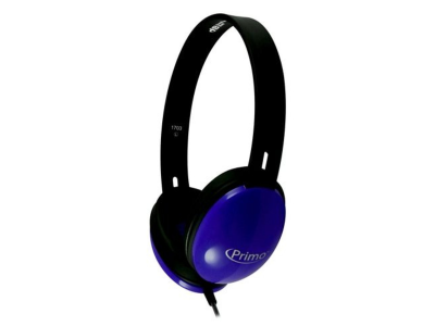 HamiltonBuhl Primo Stereo Headphones in Blue (Pack 100) - PRM100-100