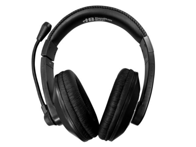 HamiltonBuhl Smart-Trek Deluxe Stereo Headset - ST2BKU