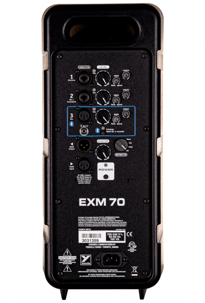 Yorkville Ultra Compact Portable PA System - EXM70