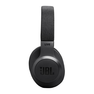 JBL Live 770NC Wireless True Adaptive Noise Cancelling Over-Ear Headphones in Black - JBLLIVE770NCBLKAM